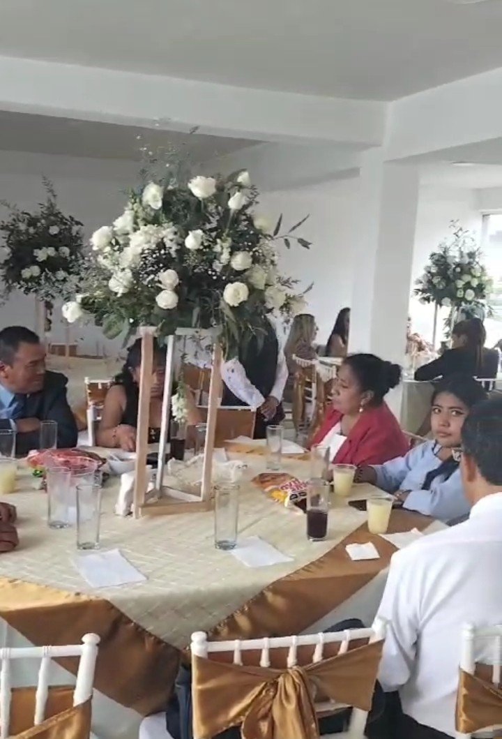 Montaje listo para una ocasión especial